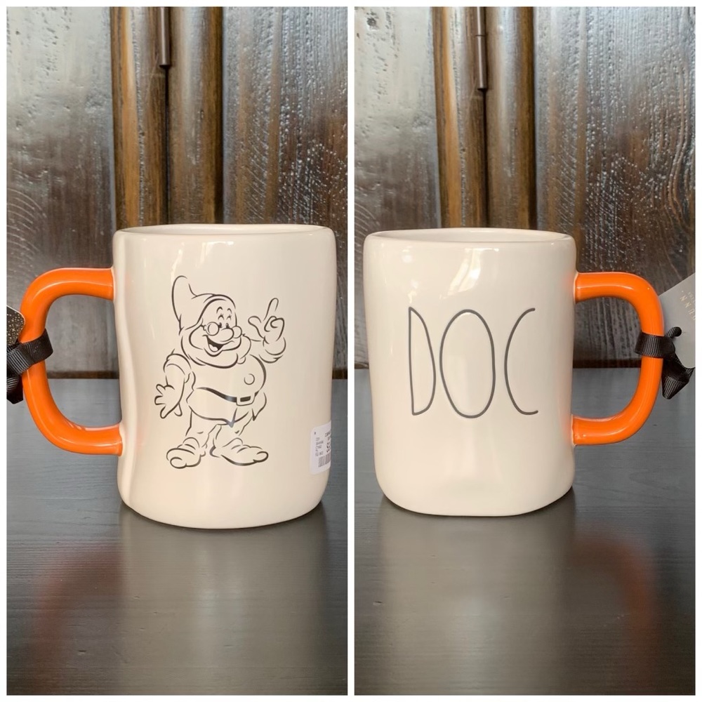 Rae Dunn DOC Snow White Disney Princess Collection Ceramic Mug